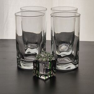 4 - 10 oz | Crisa thumbprint or impressions style glasses
